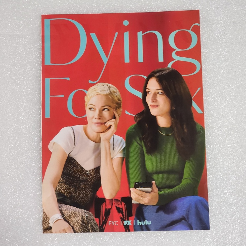 Print Ad Dying For Sex Michelle Williams Jenny Slate FX 2025 series Poster 8x10